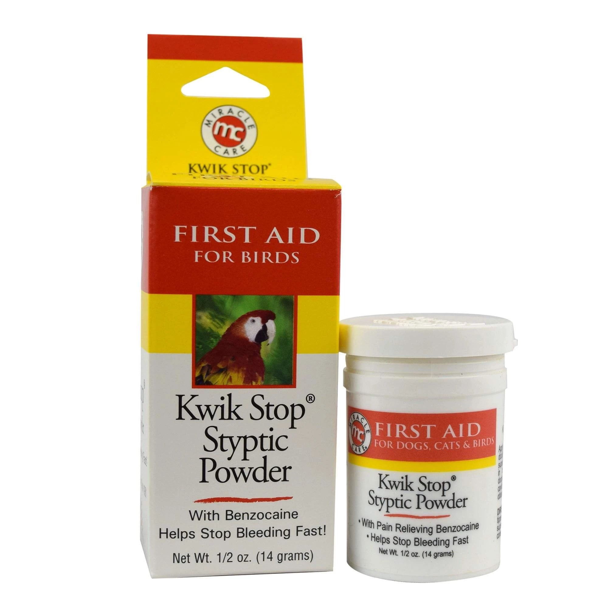 Kwik Stop Styptic Powder for Birds Pet Street Mall