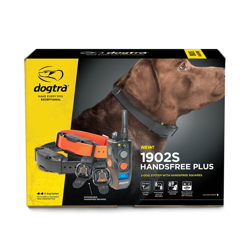 Load image into Gallery viewer, Dogtra 3/4 Mile 2 Dog Remote Trainer with Handsfree Boost and Lock Unit Black
