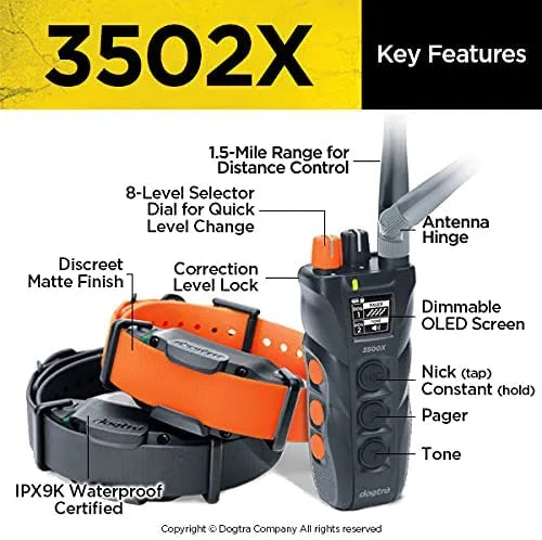 Load image into Gallery viewer, Dogtra Dual System 1.5 Mile 2 Dog Remote Trainer Expandable
